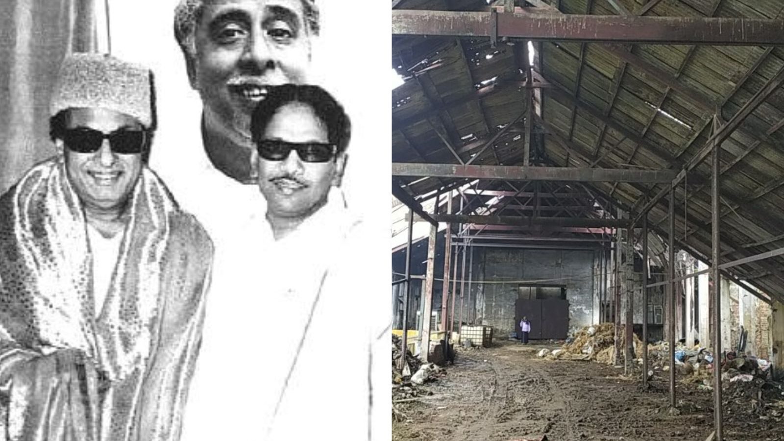 எம்.ஜி ஆர், கலைஞர் நட்பு வளர்த்த  நாடக கொட்டகை...