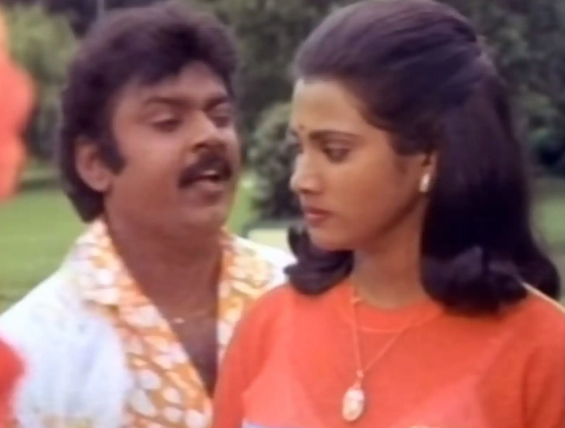  1988 இல் விஜயகாந்தின் நல்லவன் படத்தில் இரண்டு விஜயகாந்துகளில் ஒருவருக்கு ஜோடியாக நடித்தார். தொடர்ந்து அர்ஜுனின் தாய் மீது ஆணை உள்பட சில பட வாய்ப்புகள் கிடைத்தன. அதற்குள் மலையாளம் மற்றும் தெலுங்கில் பிஸியாக, தமிழில் அவர் நடிப்பது நின்று போனது.