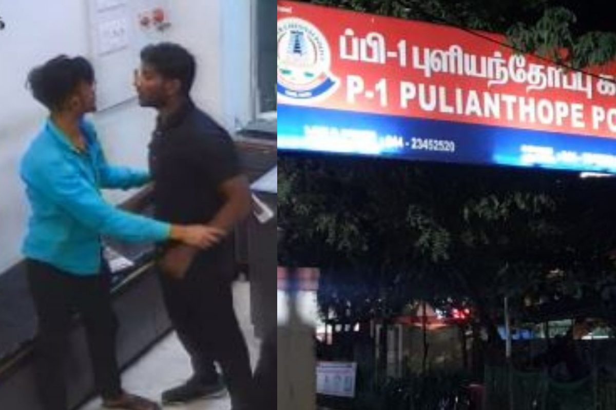 சென்னையில் மாமூல் கேட்டு சலூன் கடை ஊழியர்களை தாக்கிய இளைஞர்