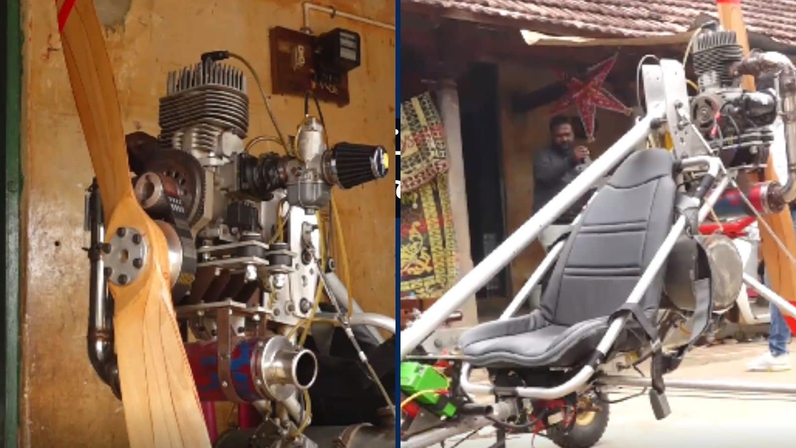 உப்பு தண்ணீர்தான் எரிபொருள்.. கார் வாங்கும் செலவில் இலகுரக விமானம்.. அசத்தும் காரைக்குடி இளைஞர்!