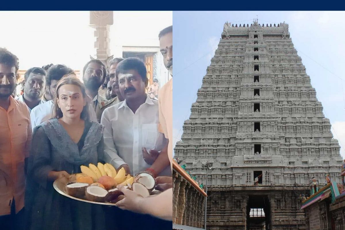 திருவண்ணாமலை: அண்ணாமலையார் திருக்கோவிலில் ஐஸ்வர்யா ரஜினிகாந்த் சாமி தர