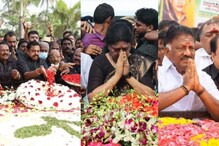 எம்ஜிஆர் நினைவிடம்: இபிஎஸ், ஓபிஎஸ், சசிகலா தனித்தனியாக சென்று மரியாதை