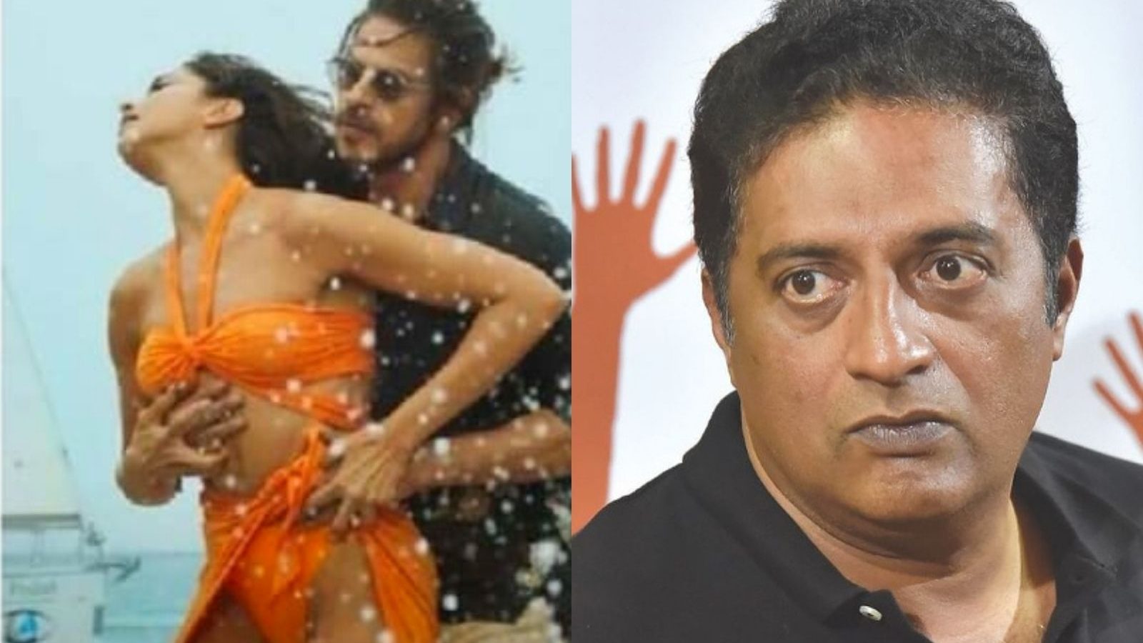 எத்தனை நாள் இப்படி? தீபிகாவின் காவி நிற கவர்ச்சி உடை சர்ச்சை குறித்து பிரகாஷ் ராஜ் காட்டம்