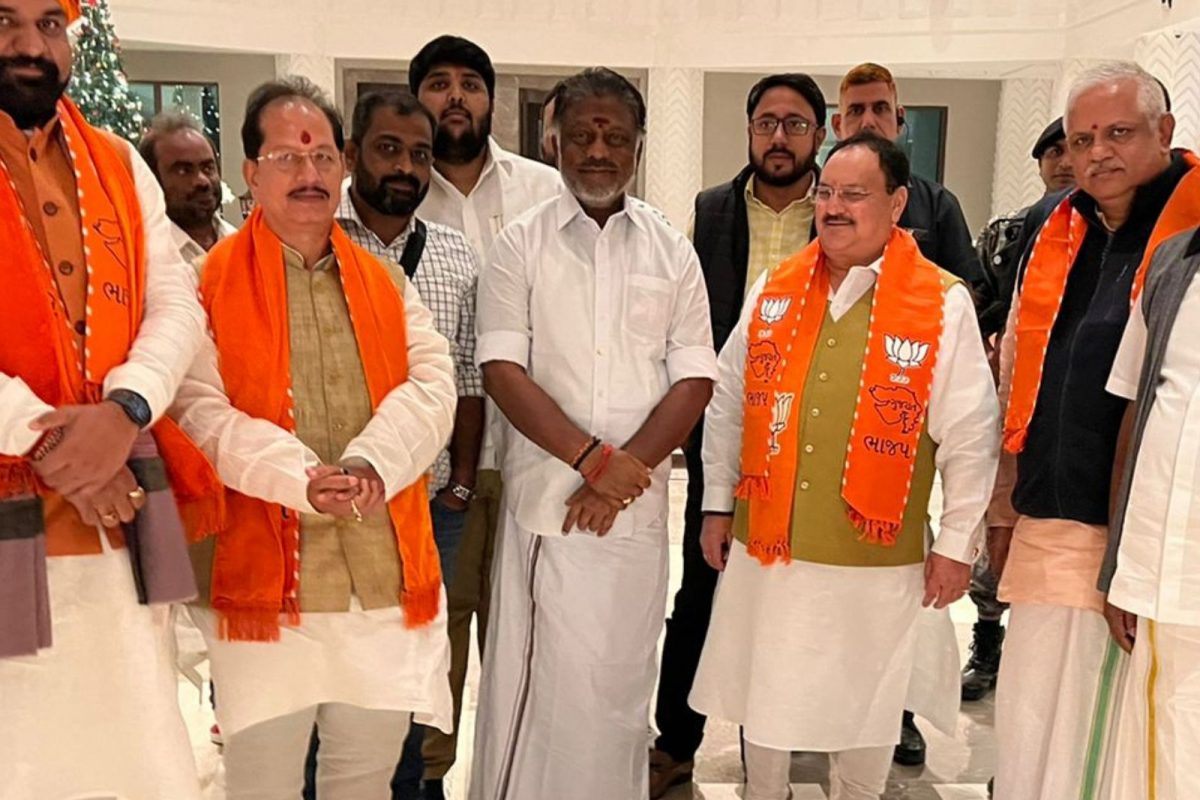 பிரதமர் மோடி, அமித்ஷா, நட்டா ஆகியோருடன் ஓபிஎஸ் திடீர் சந்திப்பு!