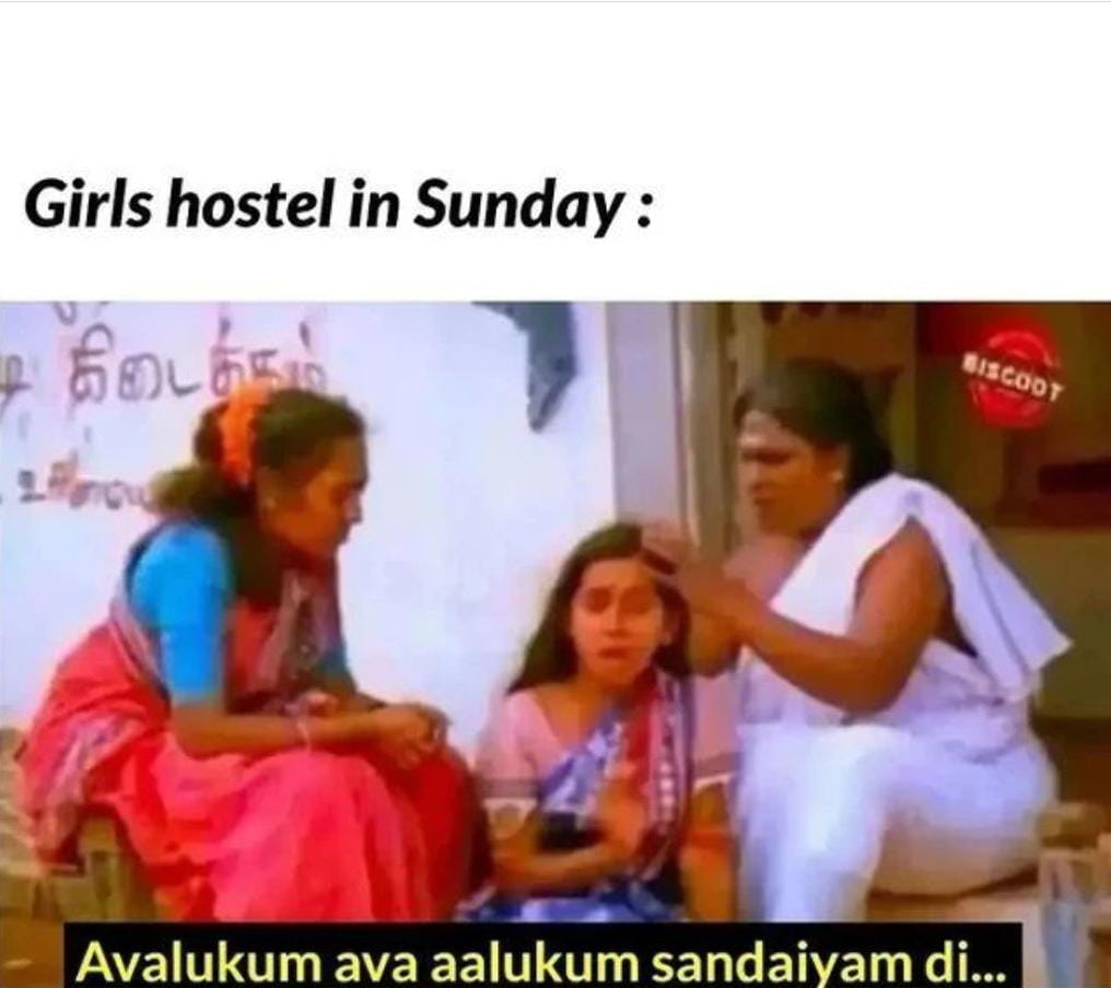  சமூக வலைதளங்களில் வைரலாகும் ஞாயிற்றுகிழமை மீம்ஸ்