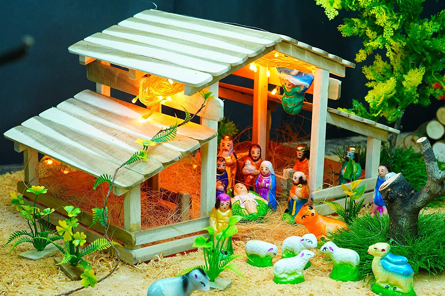 சிம்பிளாக கிறிஸ்துமஸ் குடிலை அலங்கரிக்க சூப்பர் ஐடியாஸ்.! News18 தமிழ்