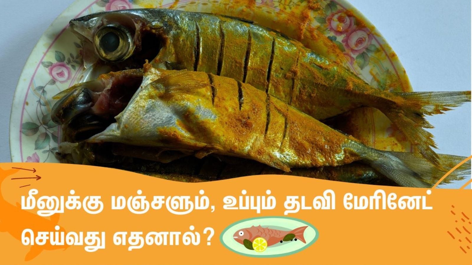 மீனுடன் உப்பு, மஞ்சள் சேர்க்க இவ்வளவு காரணம் இருக்கா? - சுவராஸ்ய தகவல்!