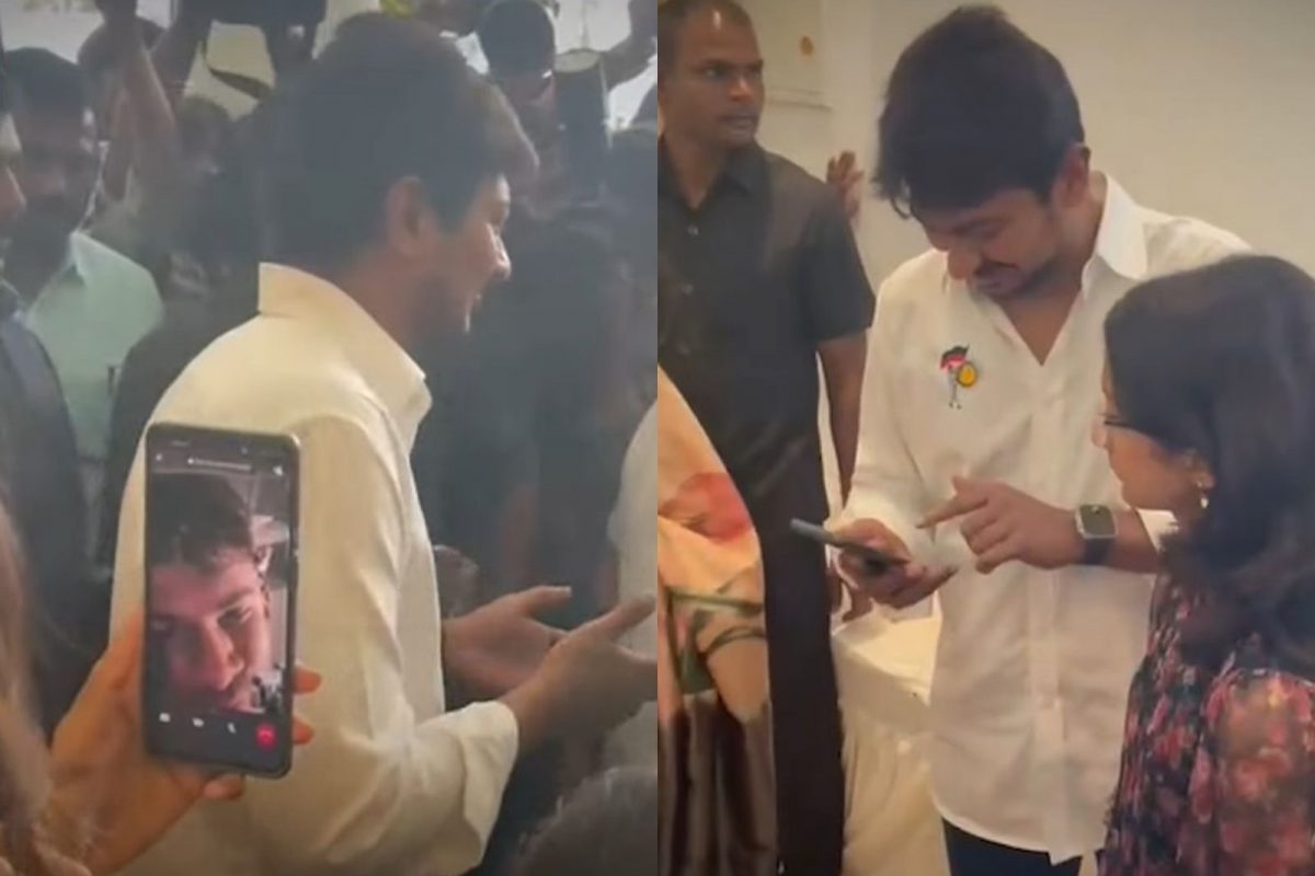 உதயநிதிக்கு மகன் இன்பநிதி வாழ்த்து