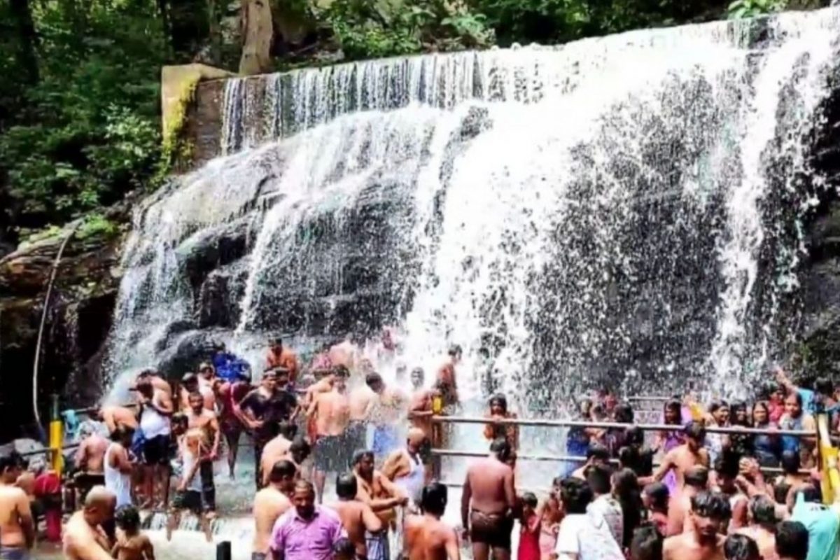 சுருளி அருவி  