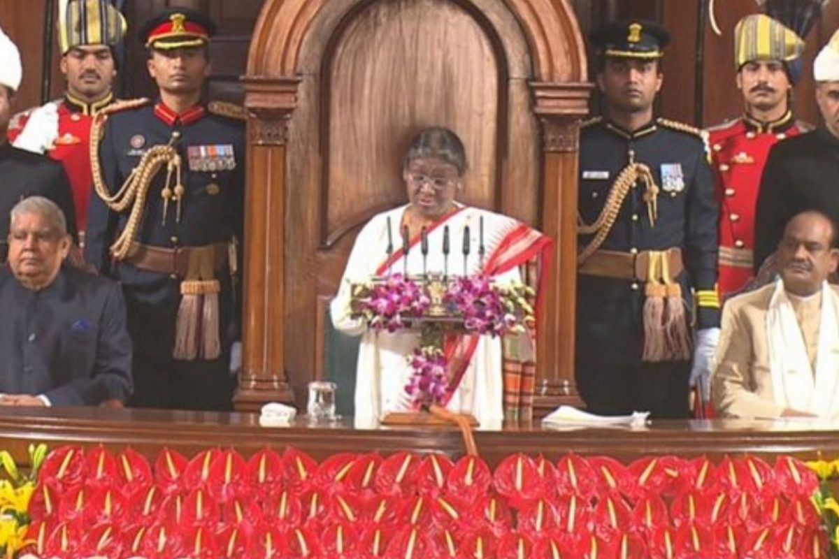 குடியரசு தலைவர் முர்மு உரை