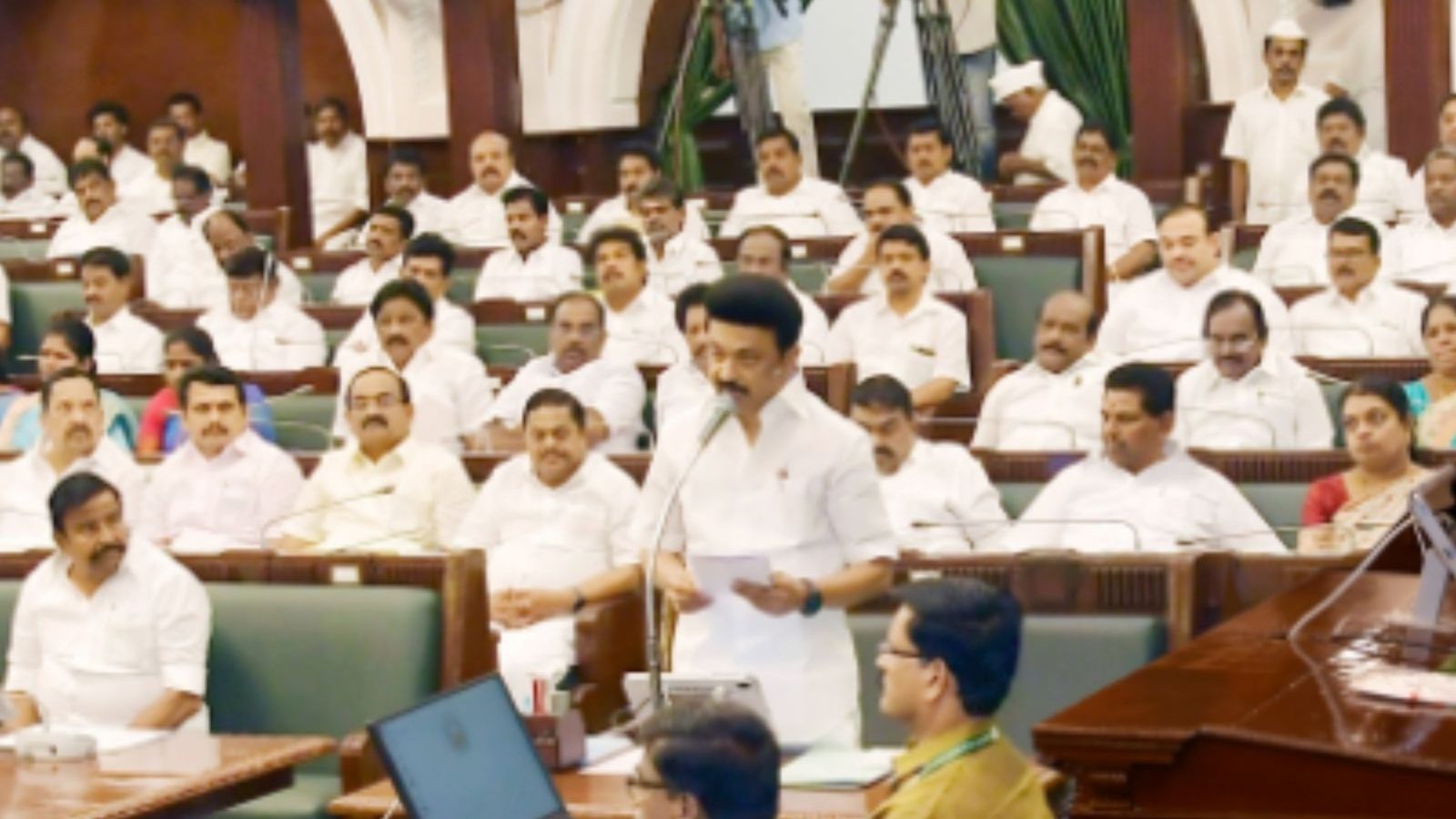 சேது சமுத்திரம் திட்டம்... முதலமைச்சர் கொண்டு வந்த தனி தீர்மானம்  ஒருமனதாக நிறைவேற்றம்