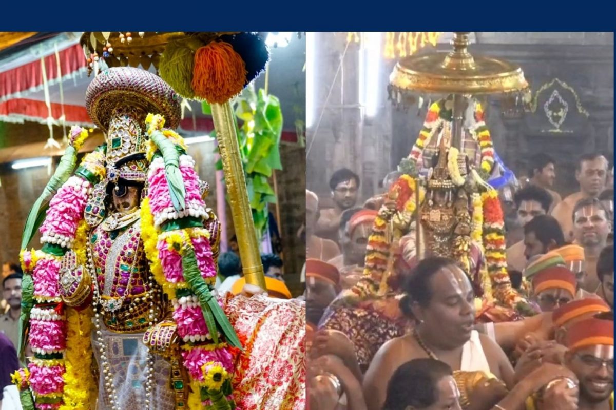 ஸ்ரீரங்கம் சொர்க்கவாசல் இன்று திறப்பு... பெருமாளின் அழகிய போட்டோஸ்