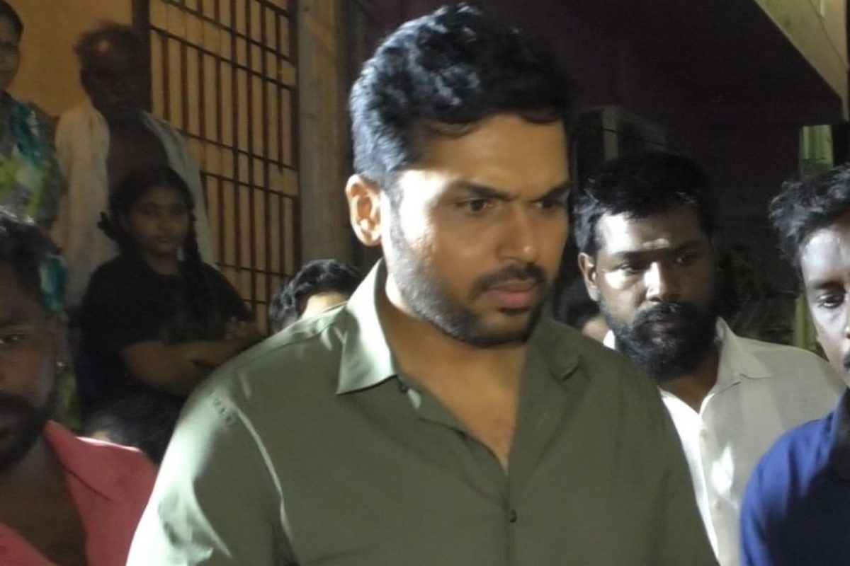 இளம் வயதில் மரணமடைந்த ரசிகர் - நேரில் சென்று அஞ்சலி செலுத்திய கார்த்தி