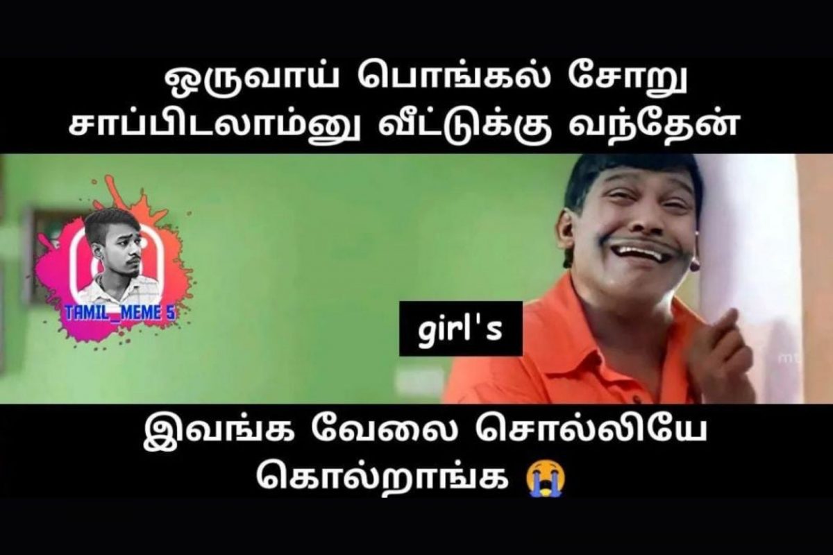 பொங்கல் சாப்பிடலாம்னு வீட்டுக்கு வந்தா வேலை சொல்லியே கொல்றாங்க..