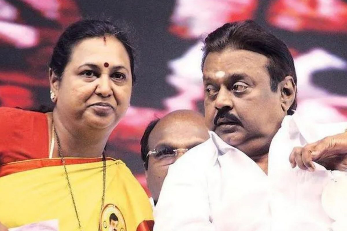 திமுக-வின் இரட்டை நிலைப்பாடு - பிரேமலதா கடும் விமர்சனம்