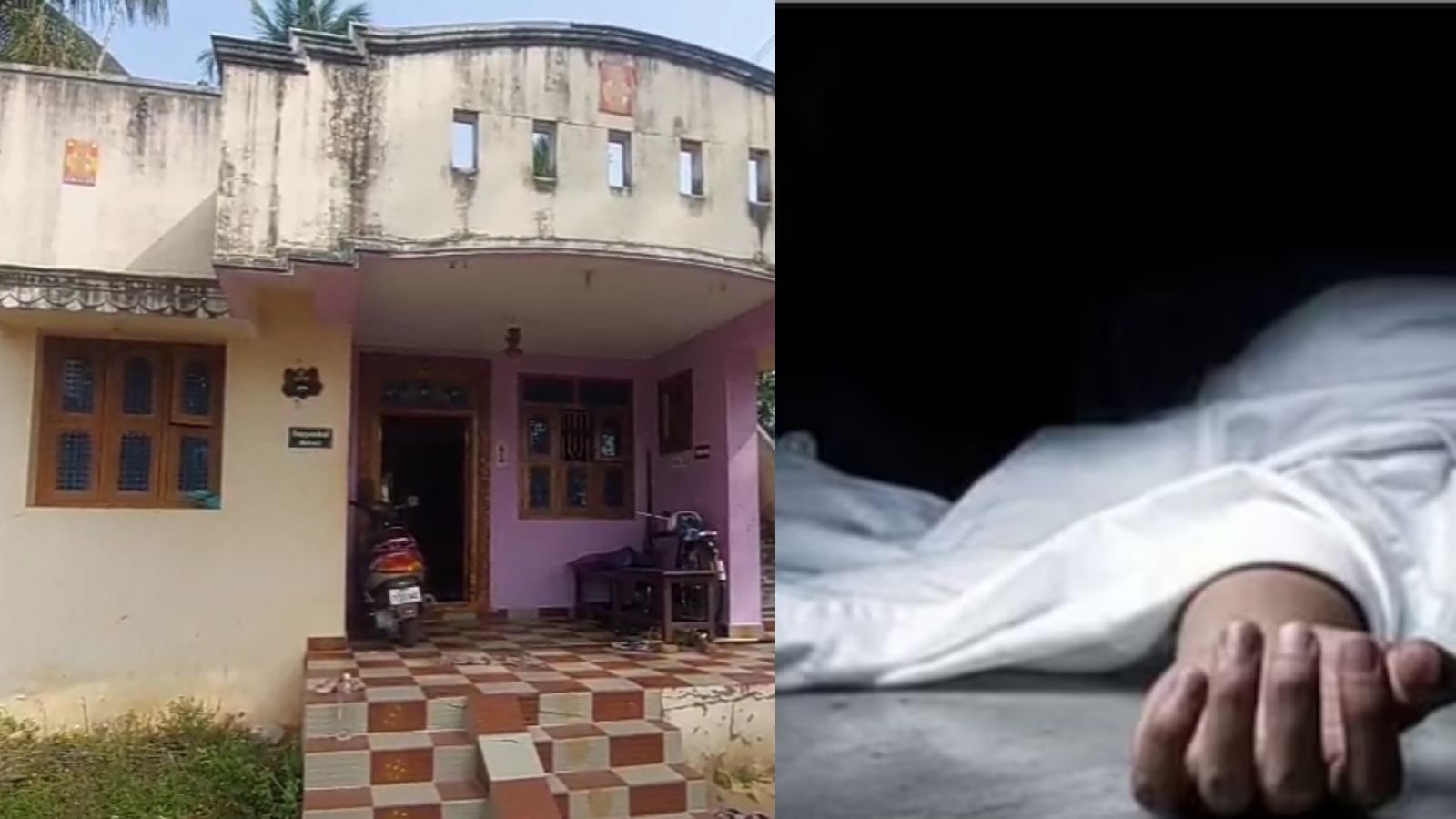 குடும்பத்தையே சரமாரியாக வெட்டிய பெண்..  2மாத குழந்தை மற்றும் பாட்டி பரிதாபமாக உயிரிழப்பு - காரைக்காலில் பயங்கரம்