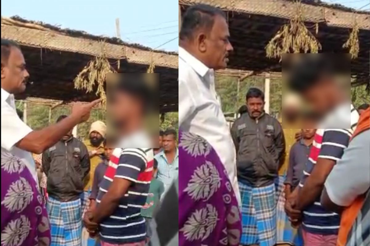 தலித் இளைஞருக்கு கொலை மிரட்டல் விடும் திமுக ஒன்றிய செயலாளர்