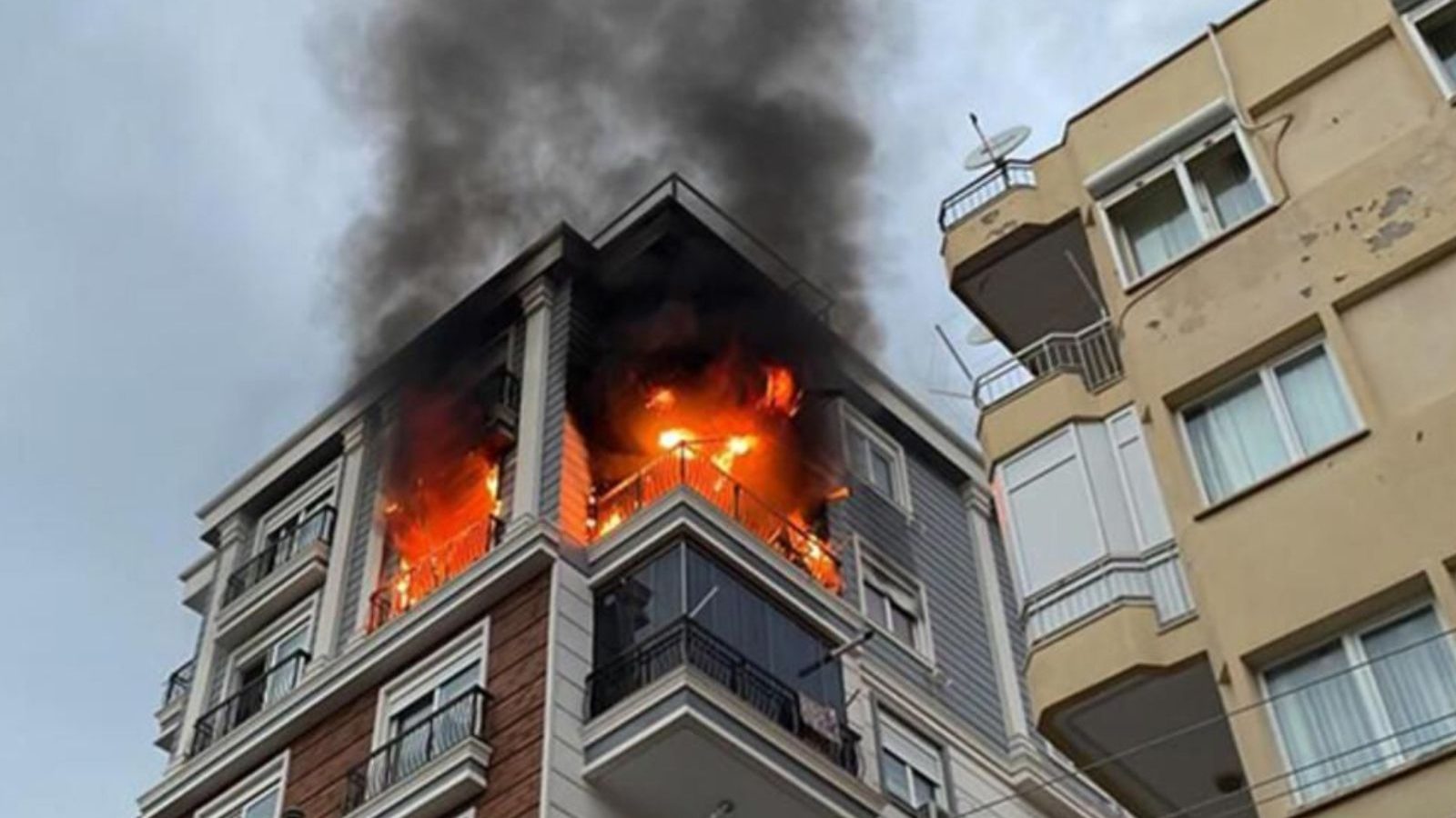 செலவுக்கு பணம் தராத பாட்டி... ஆத்திரத்தின் உச்சியில் அடுக்குமாடி குடியிருப்பை கொளுத்திய பேரன்..!