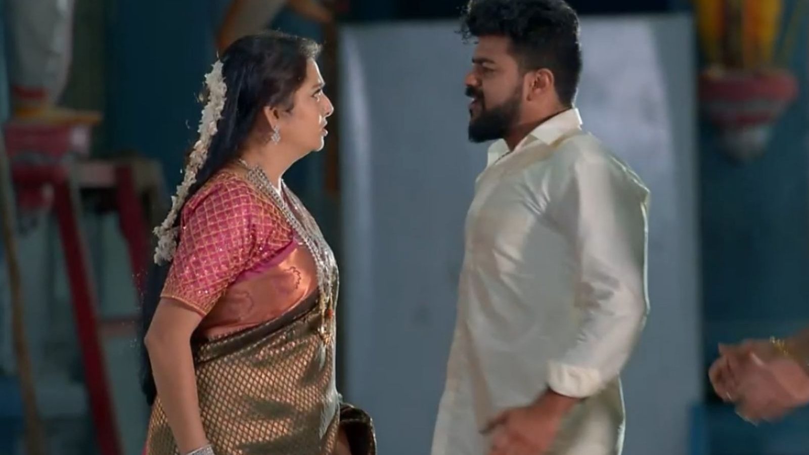 சங்கிலியை சமாதானம் செய்யும் நீதிமணி.. மீனாட்சி பொண்ணுங்க சீரியல் அப்டேட்