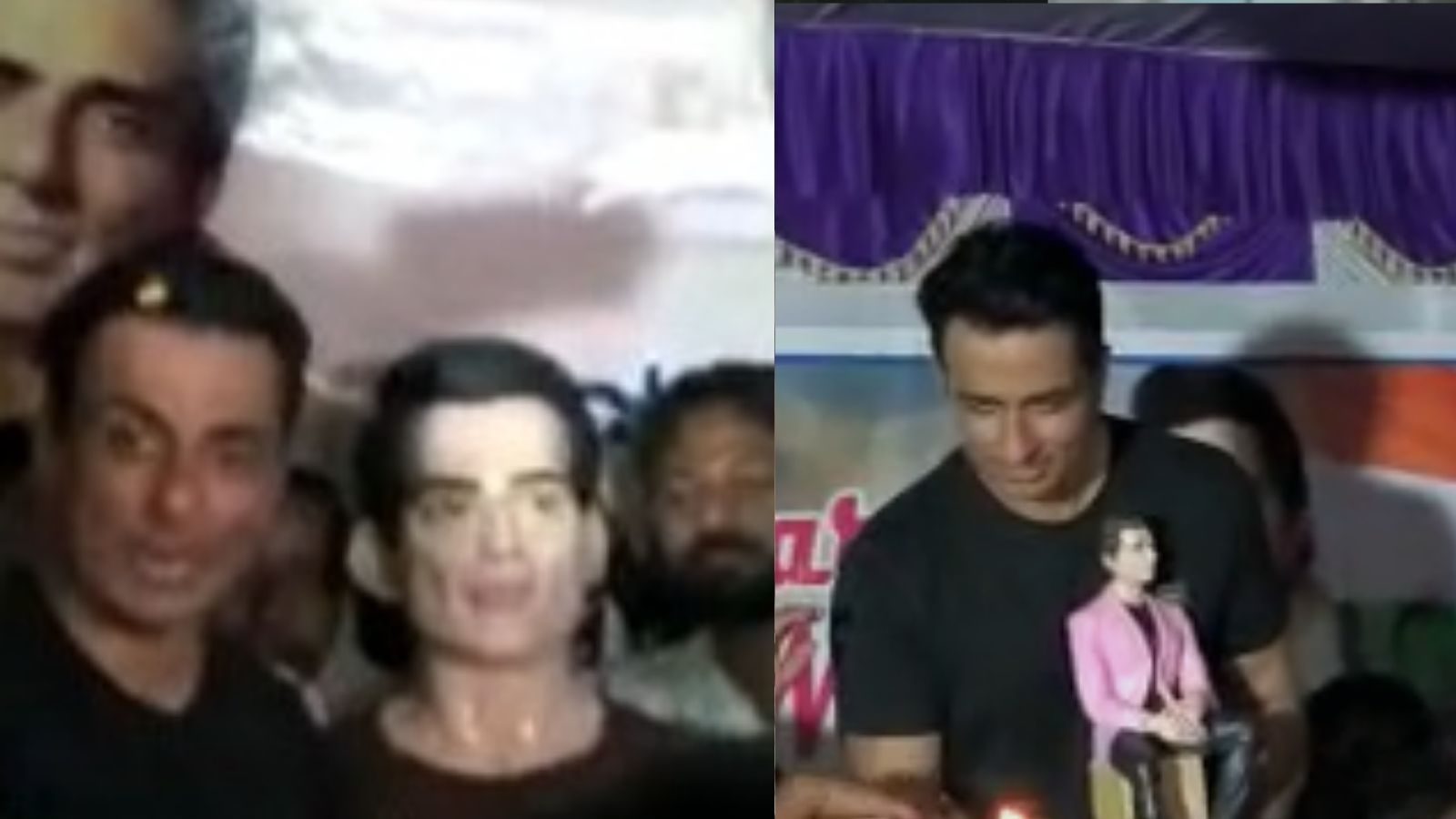 ‘I am God, I am a devotee’ – Actor Sonu Sood came to his temple by himself!