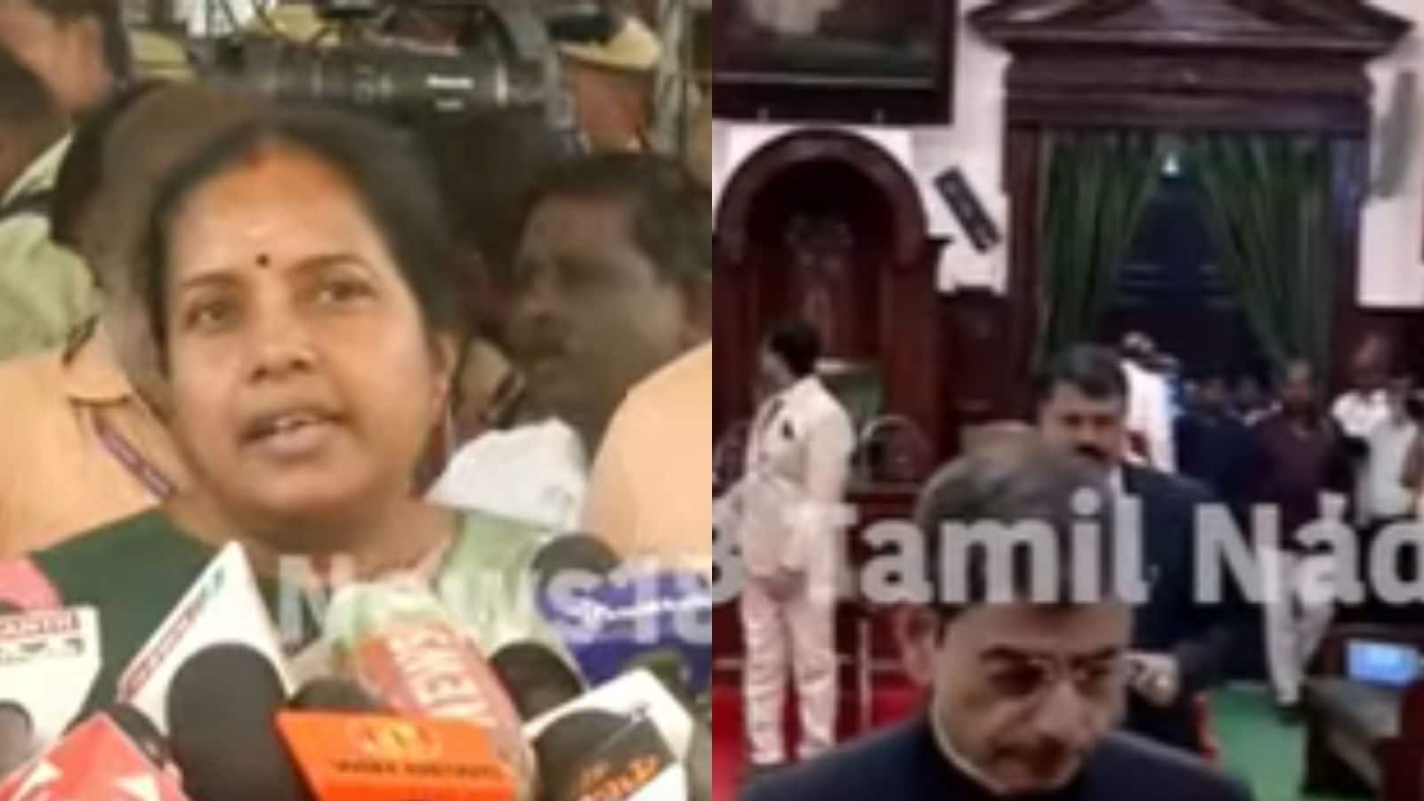 ஒரு ஆளுநரை இப்படியா நடத்துவீங்க.? வானதி சீனிவாசன் காட்டம்!