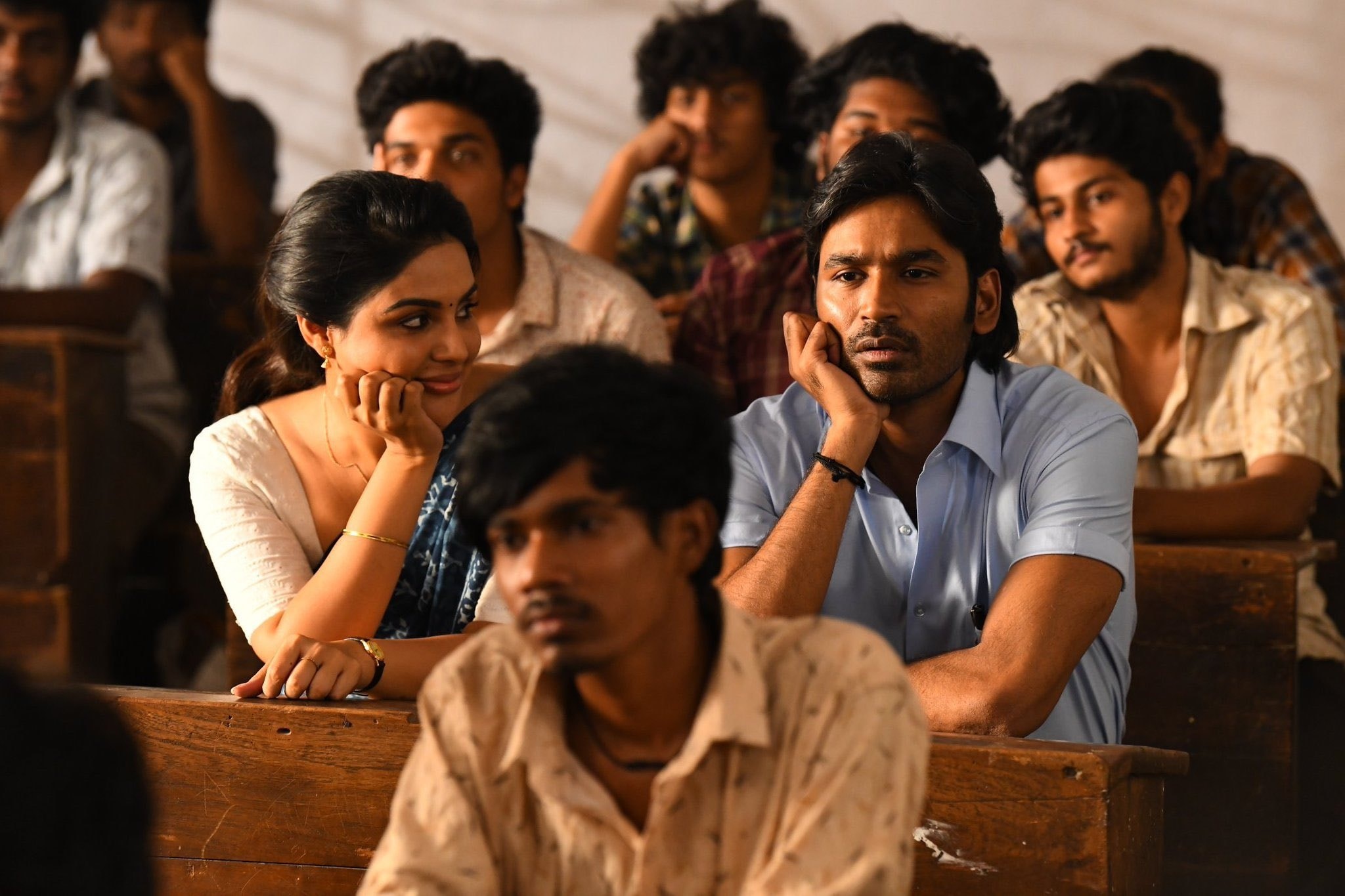  வாத்தி படத்தில் நடிகர் தனுஷ்.
