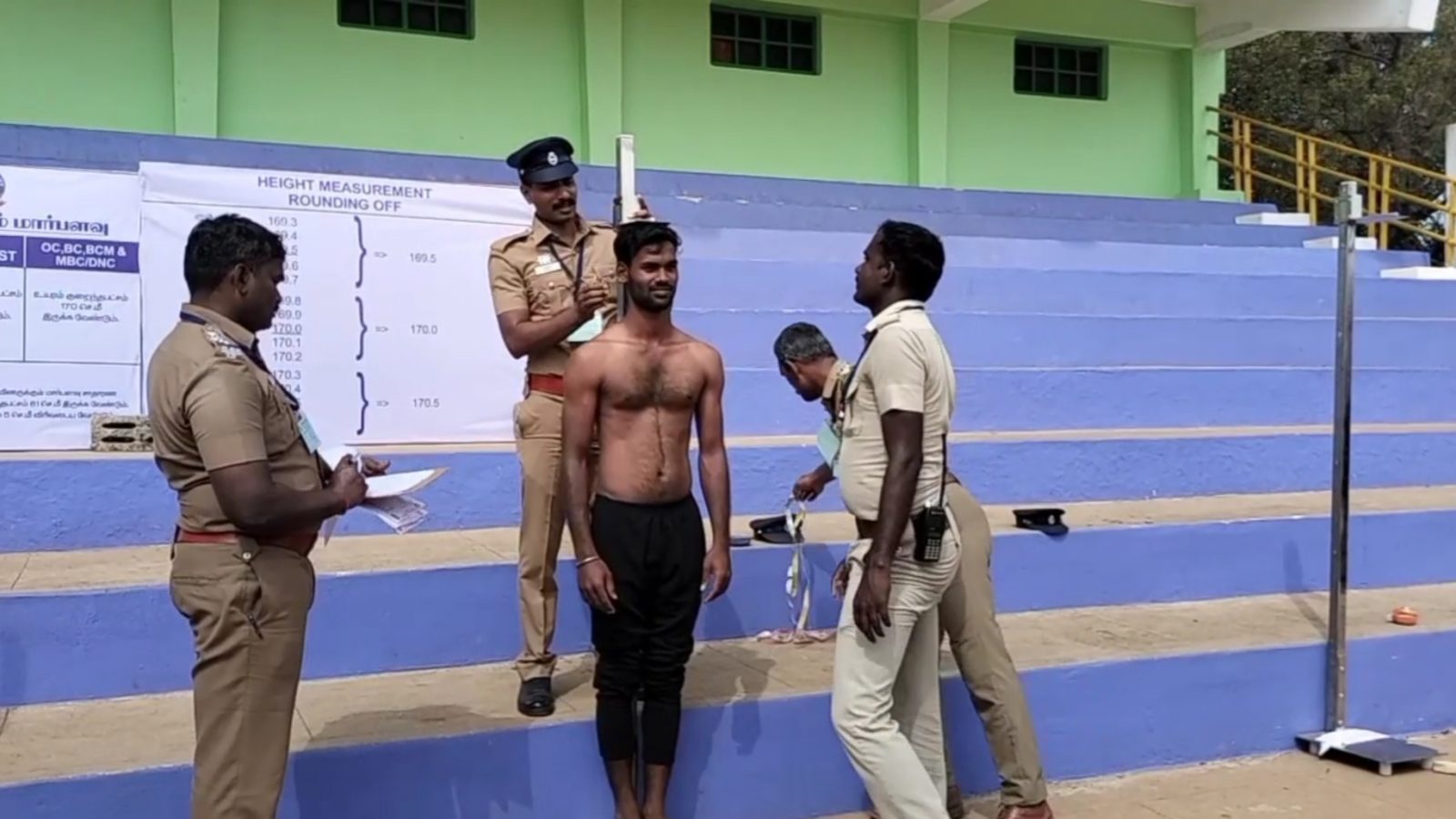 திருச்சியில் 2ம் நிலை காவலர், சிறை காவலர் உள்ளிட்ட பணிகளுக்கான உடல் திறன் தேர்வு!