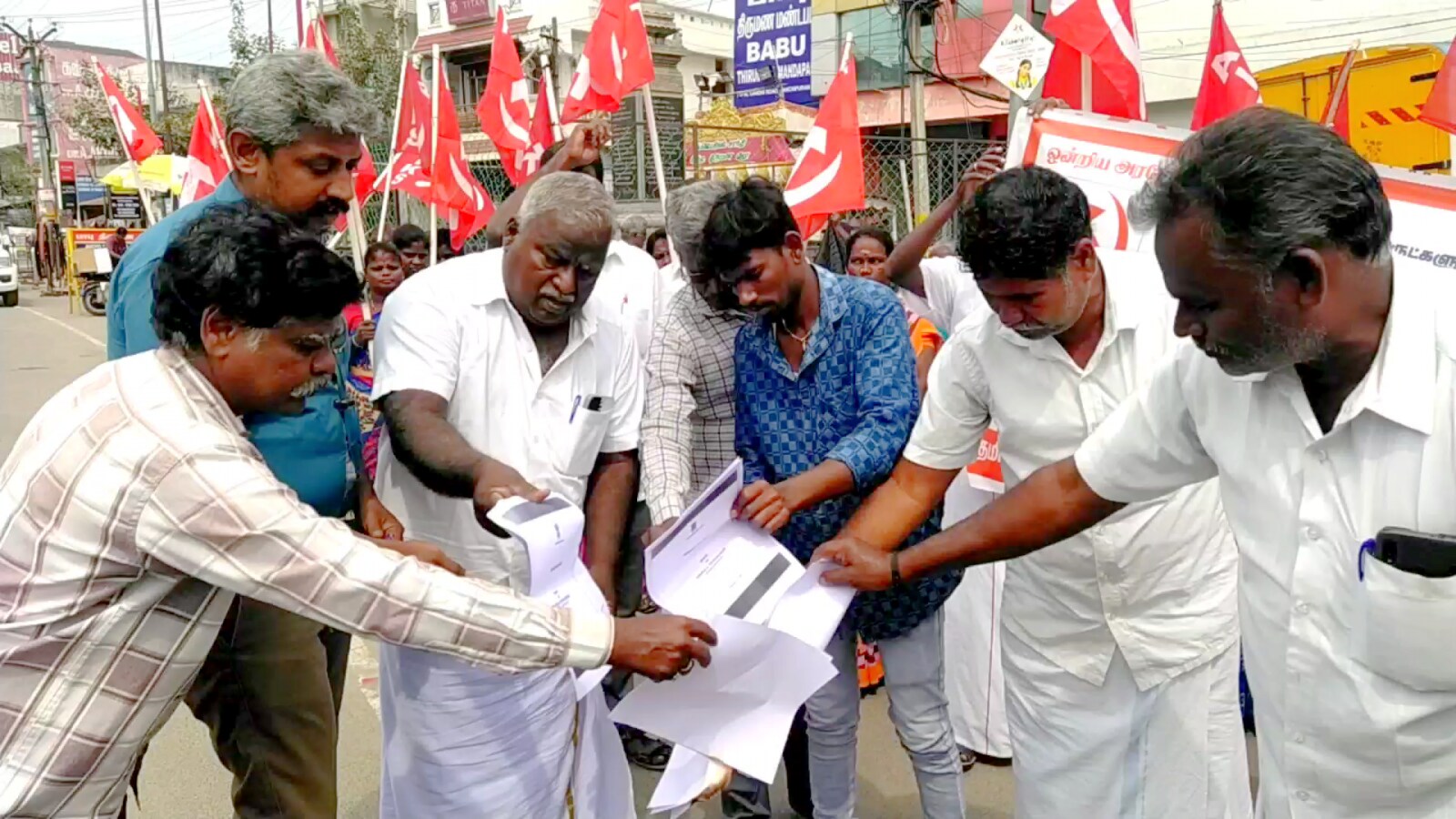 பட்ஜெட்டில் விவசாய ஒதுக்கீடு குறைவு.. காஞ்சியில் கொந்தளித்த விவசாய சங்கம்!