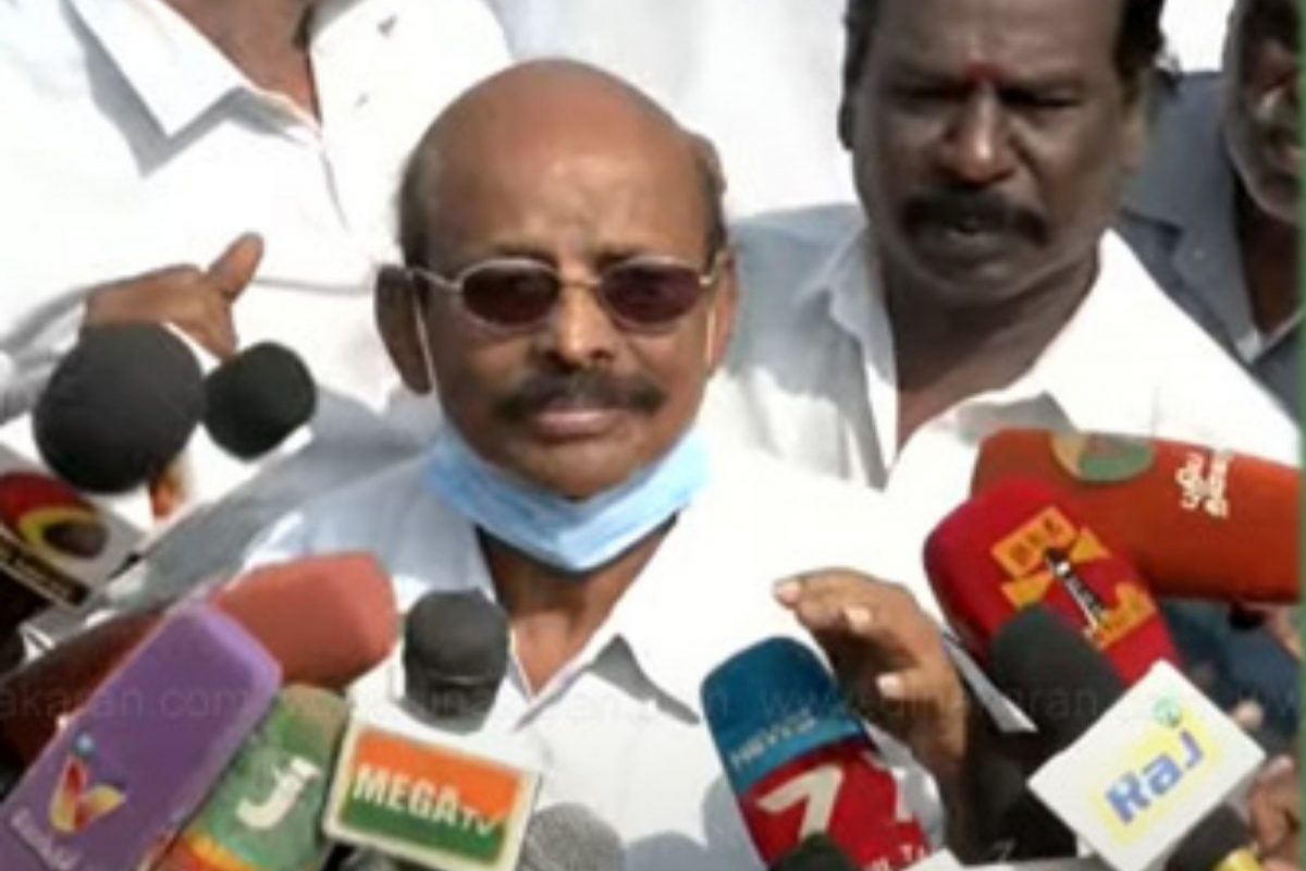 பாஜகவிடம் நாங்கள் எச்சரிக்கையாக இருக்கிறோம் - பொன்னையன் பேட்டி