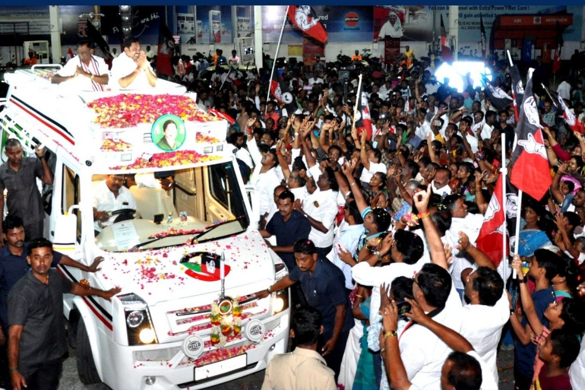 ஈரோடு கிழக்கு தொகுதியில் ஈபிஎஸ் பிரச்சாரம்