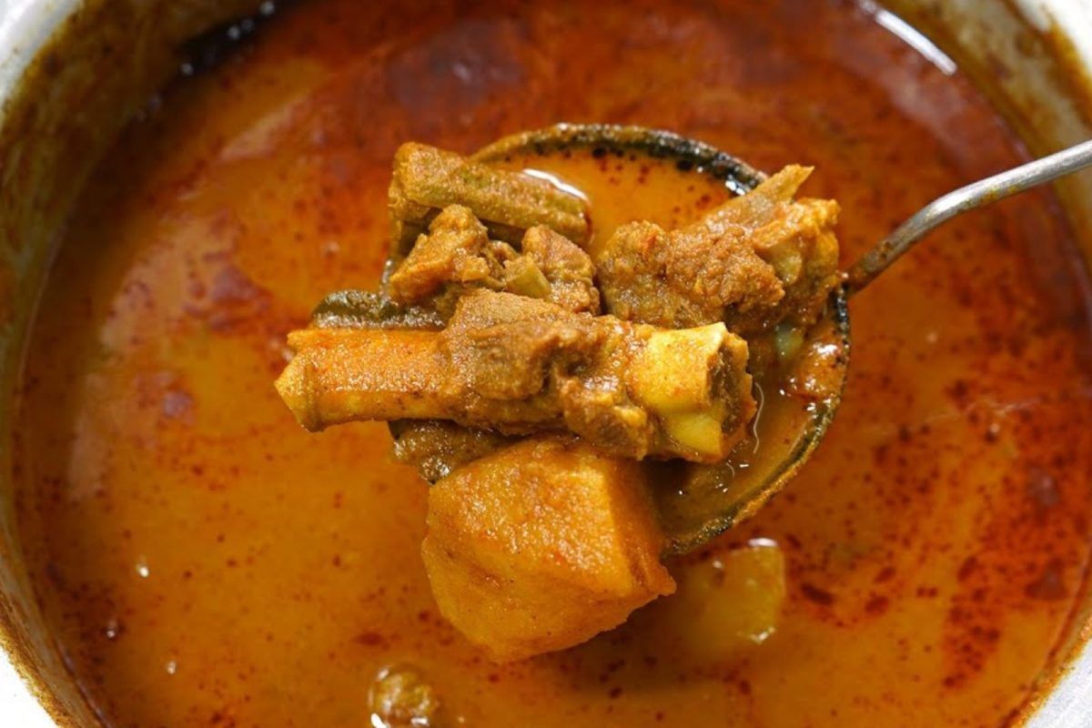 மட்டன் எலும்பு குழம்பு