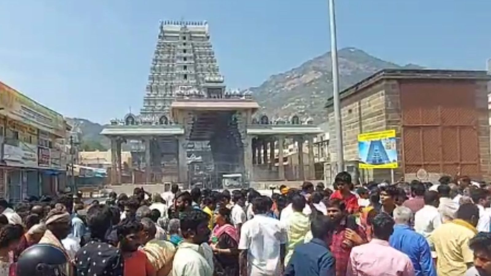 தை மாத பௌர்ணமி... திருவண்ணாமலையில் குவிந்த பக்தர்கள்... 5 மணி நேரம் காத்திருந்து தரிசனம்!