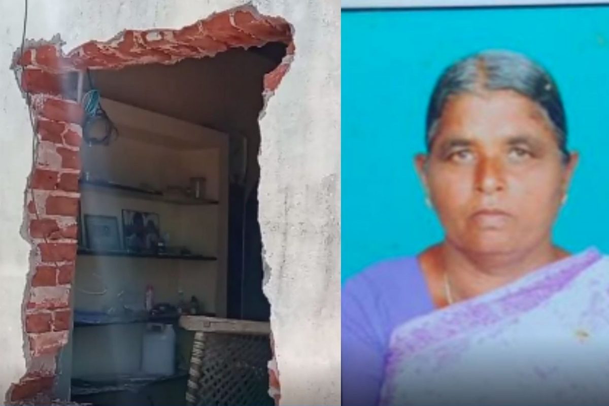 கொலை செய்யப்பட்ட மூதாட்டி