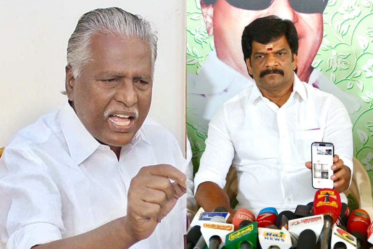 கே.பி முனுசாமி - கொளத்தூர் கிருஷ்ணமூர்த்தி