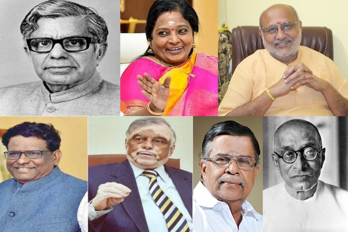 ராஜாஜி முதல் சி.பி.ராதாகிருஷ்ணன் வரை தமிழ்நாட்டைச் சேர்ந்த ஆளுநர்கள்