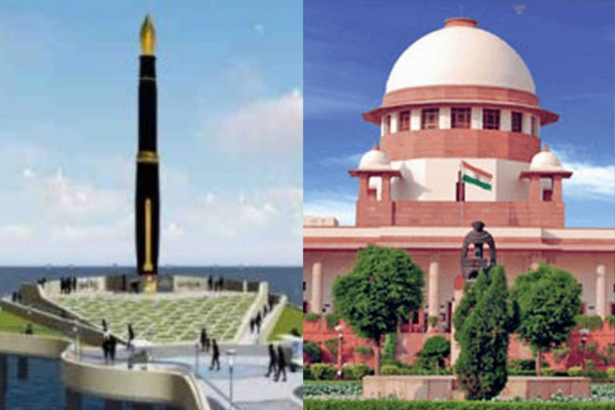 மெரினாவில் கருணாநிதி பேனா சின்னம்.. தடைவிதிக்க உச்சநீதிமன்றத்தில் மனு!