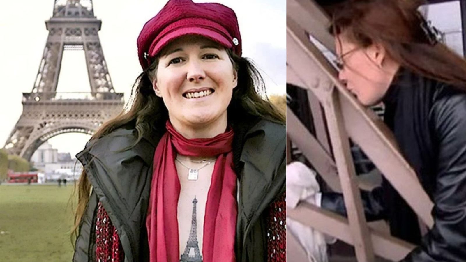 ஈபிள் டவர் மீதான 16 ஆண்டு காதலை பிரேக் அப் செய்த எரிக்கா ஈபிள்.. வேலி மீது காதல் கொண்டார்..!