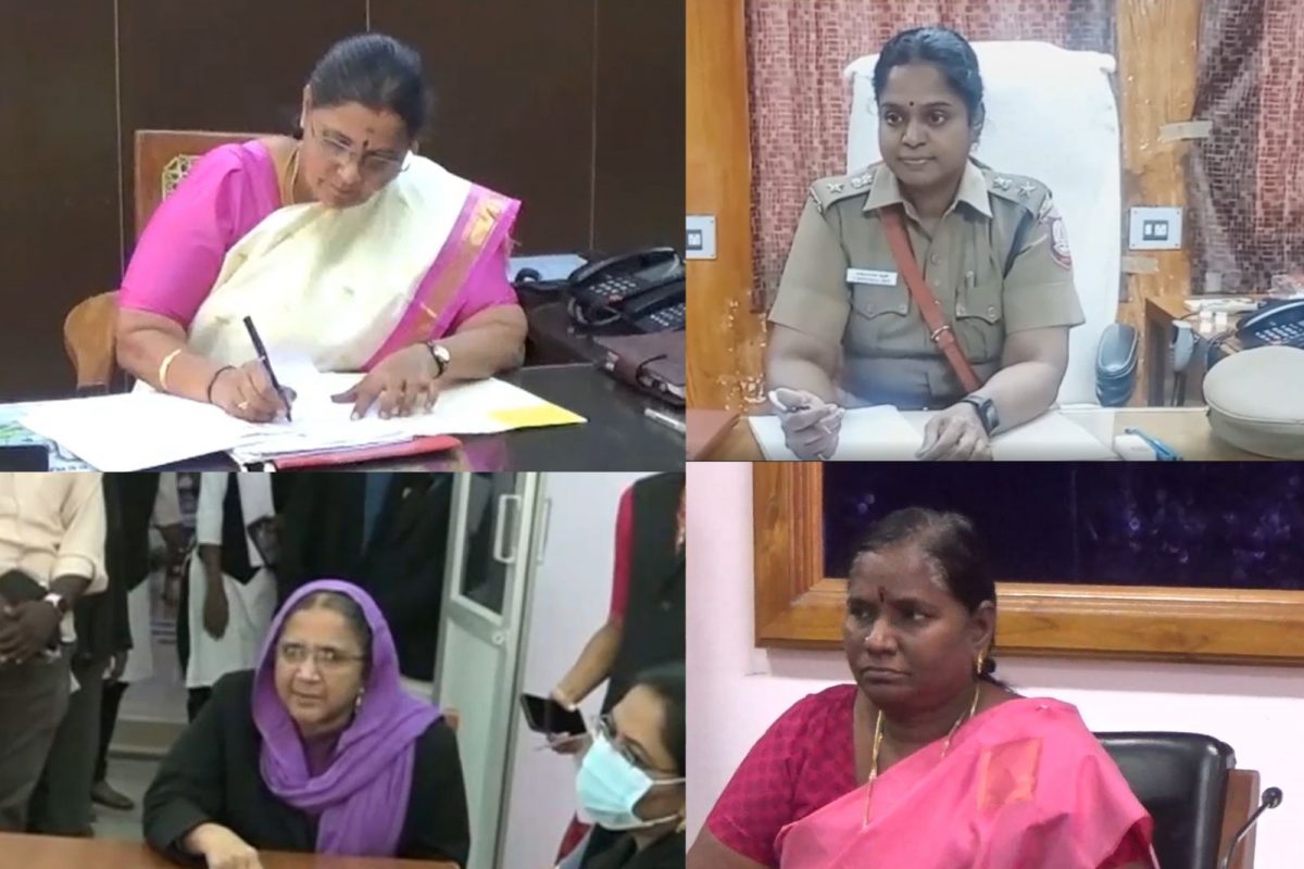 பெண் அதிகாரிகளின் கோட்டையாக மாறிய பெரம்பலூர் மாவட்டம்