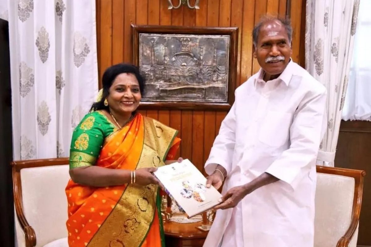 புதுச்சேரி துணை நிலை ஆளுநராக 2 ஆண்டுகளை நிறைவு செய்தார் தமிழிசை