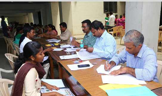  ஒவ்வொரு, இடஒதுக்கீடு பிரிவுகளிலும் அறிவிக்கப்பட்ட பணி இடங்களை விட இரண்டு மடங்கு பேர் மூலச்சான்றிதழ் மற்றும் கலந்தாய்வுக்கு அனுமதிக்கப்படுவர்.ஒட்டுமொத்த தரவரிசையின் படி, கலந்தாய்வில் விண்ணப்பதாரர்கள் அனுமதிக்கப்படுவர்