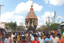 திருச்சி அருகே புண்டரீகாஷப் பெருமாள் கோயில் தேரோட்டம் கோலாகலம்!
