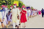 வாய் ஆரோக்கியத்தை வலியுறுத்தி புதுவையில் மருத்துவ மாணவர்கள் நடைபயணம்