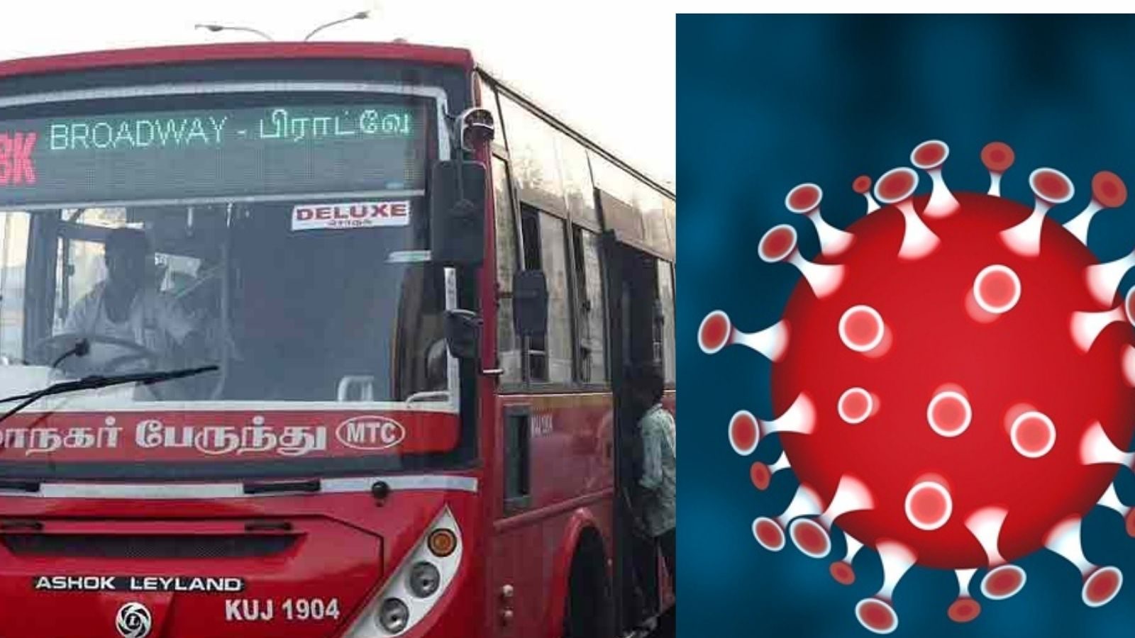 மாநகரப் பேருந்தால் கொரோனா பரவும் அச்சம்..? ஆய்வில் தகவல்