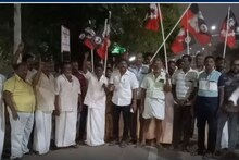 பாஜகவை கண்டித்து அதிமுக போராட்டத்தில் ஈடுபட்டதால் கோவில்பட்டியில் பரபரப்பு