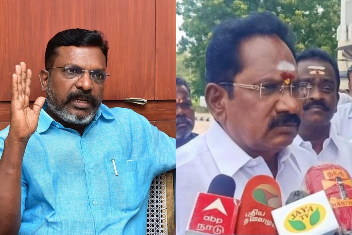 திருமாவளவன் - செல்லூர் ராஜூ
