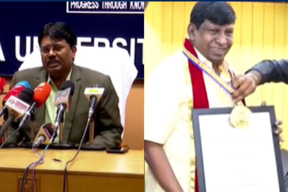 வடிவேலு, தேவா உள்ளிட்டோருக்கு போலி பட்டம்.. துணைவேந்தர் விளக்கம்..!