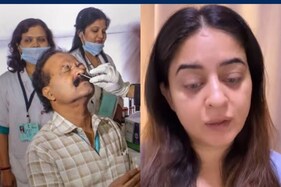 பாதிப்பு ரொம்ப மோசமா இருக்கு - வீடியோ பகிர்ந்த கொரோனா பாதித்த நடிகை