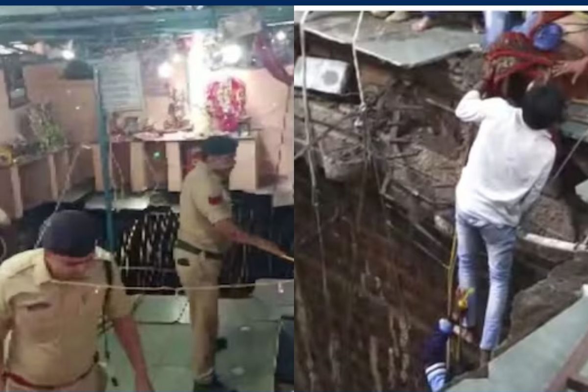 இந்தூர் கோயிலில் விபத்து