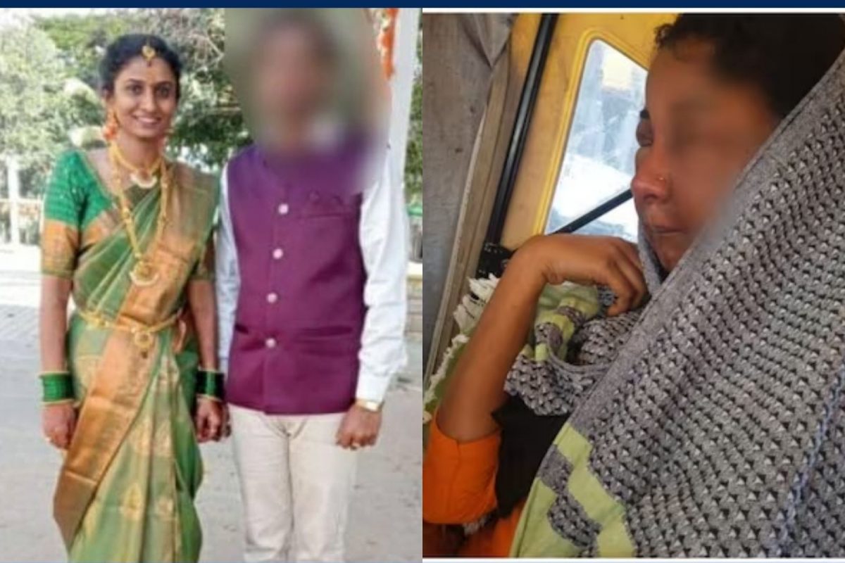 புதுவகை மேக் அப்-பால் வெந்து வீங்கிப் போன புதுமணப்பெண் முகம்..