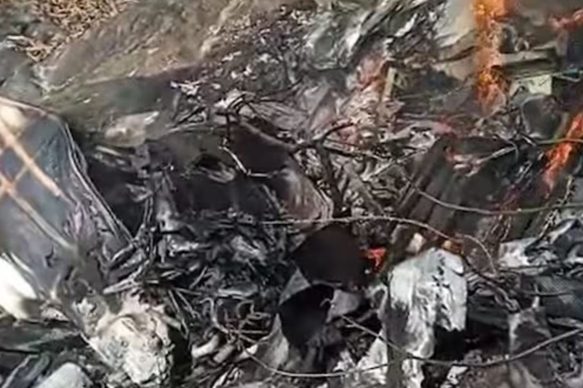 மத்தியப் பிரதேச விமான விபத்து  